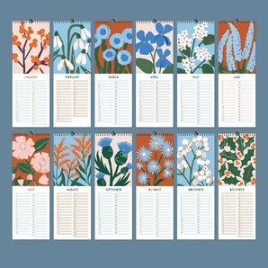 Kautzi Wildflowers of the Maritimes 2026 Wall Calendar