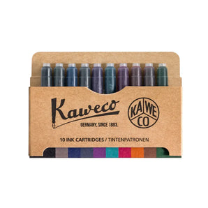 Kaweco Ink Cartridges - Colour Mix - 10 Pack
