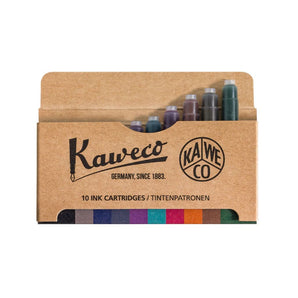 Kaweco Ink Cartridges - Colour Mix 10 Pack