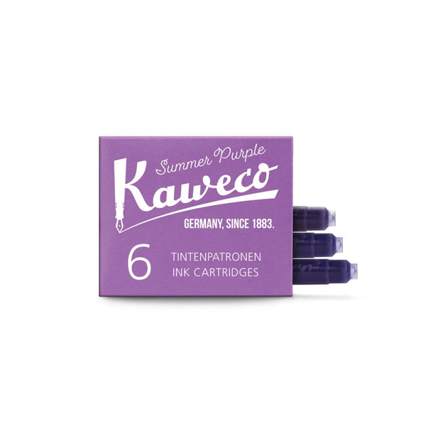 Kaweco Ink Cartridges - Summer Purple - 6 Pack