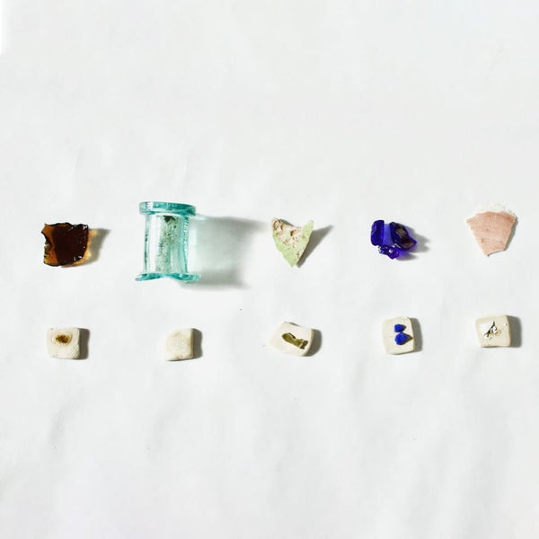 Keepers Found Materials 6 Plate By Undine Clara