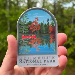 Kejimkujik National Park Magnet By Bygone Art Project