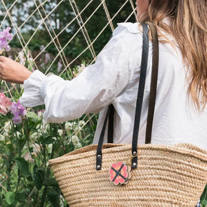 Keyring Flower Press (various colours) By Studio Wald
