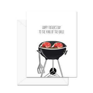 King Of The Grill Card By Jaybee Design