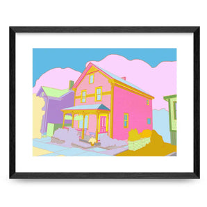 King Street House 11x14 Print By Brian Hotson