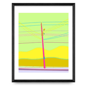 King Street Pole 11x14 Print By Brian Hotson