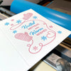Knitted Mittens Card By Inkwell Originals