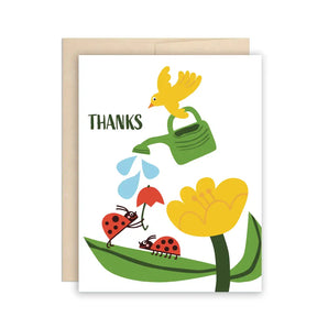 Ladybugs Thank You Card By The Beautiful Project