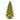 Large Green & Gold Gem + Bubble Concrete Christmas Tree