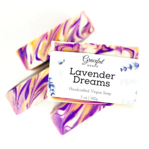 Lavender Dreams Vegan Soap By Graceful Soaps