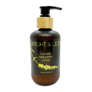 Lavender Hand & Body Lotion 250ml By Bright Lion Botanicals