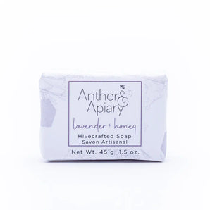 Lavender & Honey Mini Soap By Anther Apiary