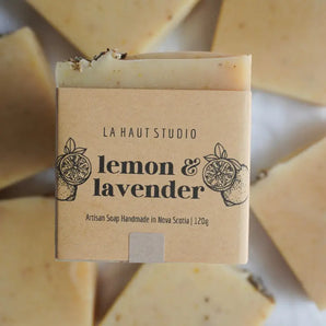 Lemon & Lavender Soap By La Haut Studio