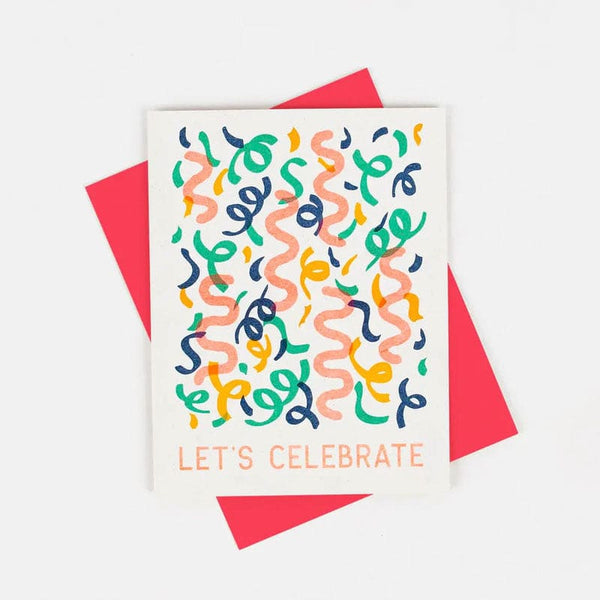 Let’s Celebrate Confetti Card By Bromstad Printing Co.