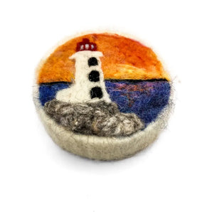 Lighthouse Felted Soap (various designs) By Magic of Wool
