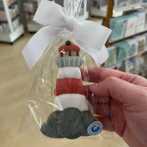 Lighthouse Iced Cookie (medium) By BZ Cookies & Crafts