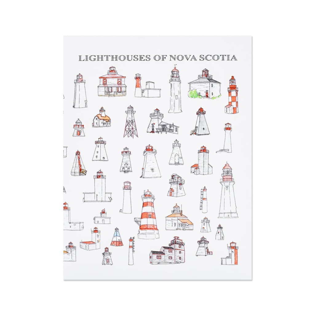 Lighthouses of Nova Scotia Bard Card