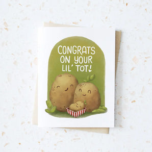 Lil’ Tot Congrats Card By Hop & Flop