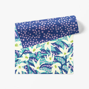 Lily Patch Wrapping Paper Sheet (Double Sided) By March