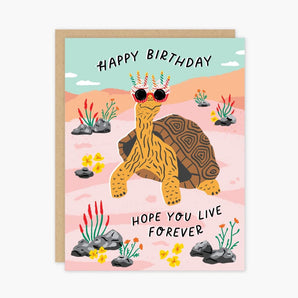 Live Forever Birthday Card By Party