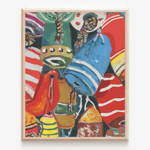 Lobster Buoys 11x14 Print By Janna Wilton Art