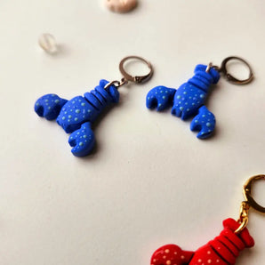 Lobster Dangle Earrings (various colours) By Pink Mallow