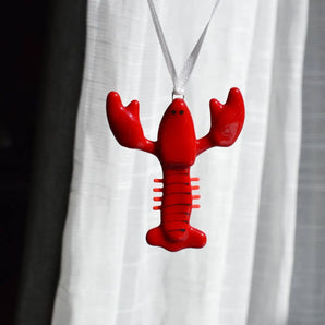 Lobster Glass Ornament By Station pôle Nord inc.