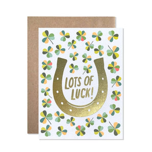 Lots Of Luck Foil Card By Hartland Cards