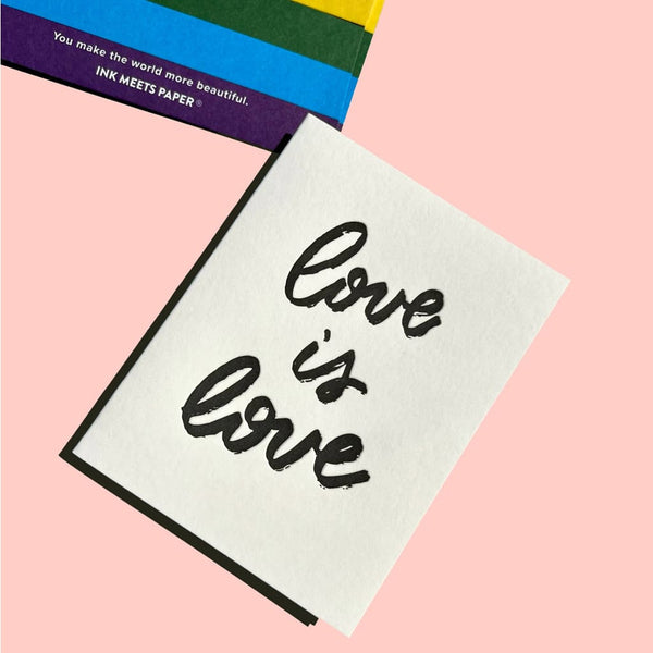 Love is Card By Ink Meets Paper