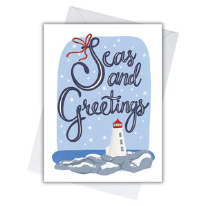 Lucky Sprout Seas and Greetings Card By Studio