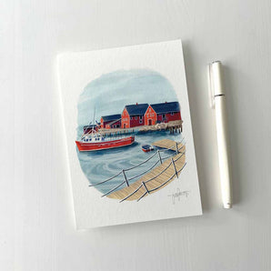 Lunenburg Marina 5x7 Print By Julep and Trubbs Studio