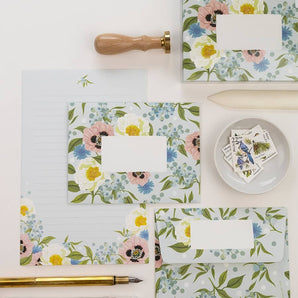 Lush Flora Letter Writing Set By Botanica Paper Co.