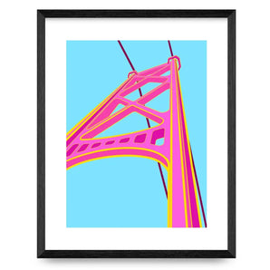 Macdonald Bridge Tower I - 11x14 Print By Brian Hotson