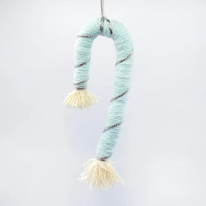 Macrame Candy Cane Ornament (various colours) By Beta