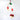 Macrame Candy Cane Ornament (various colours) By Beta