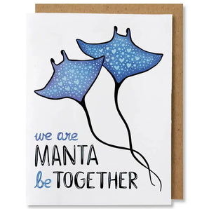 Manta Be Together Card By NANU Studio