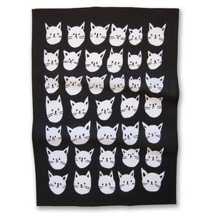 Many Cats Tea Towel By Badger & Burke