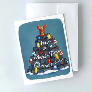 Mari-Time Christmas Card By Julep and Trubbs Studio