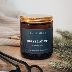 Maritimer 9oz Candle By La Haut Studio