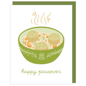 Matzo Ball Passover Card By Smudge Ink