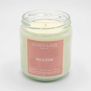 Meadow 8oz Soy Candle By Alben Lane