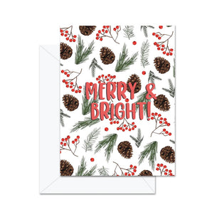 Merry & Bright Card By Jaybee Design