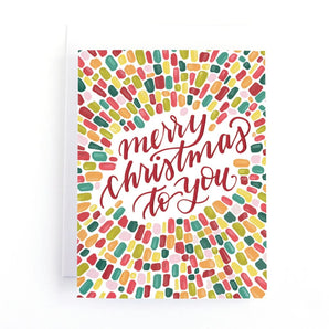 Merry Christmas To You Card By Pedaller Designs