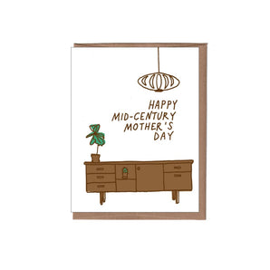 Mid - Century Mom Card By La Familia Green