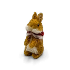 Mini Felt Carol Bunny (various colours) By HG Craft