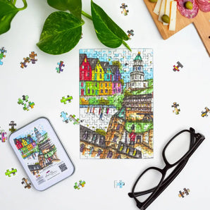 Mini Puzzle Citadel Hill By Downtown Sketcher