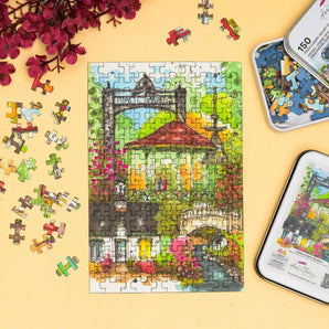 Mini Puzzle Halifax Public Gardens By Downtown Sketcher