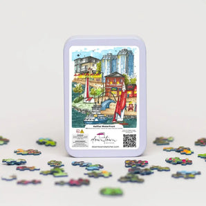 Mini Puzzle Halifax Waterfront By Downtown Sketcher