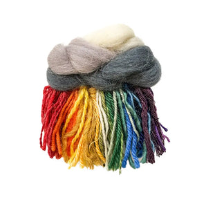Mini Woven Rainbow Cloud (various designs) By The Gentle