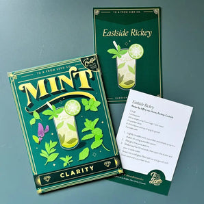 Mint Seed Packet By KDP Creative Hand Lettering and Design